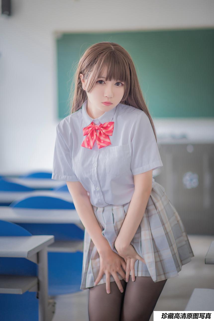 白金Saki写真 – 黑丝 [501P]