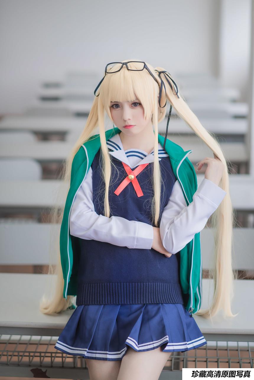 白金Saki写真 – 校服 [29P]