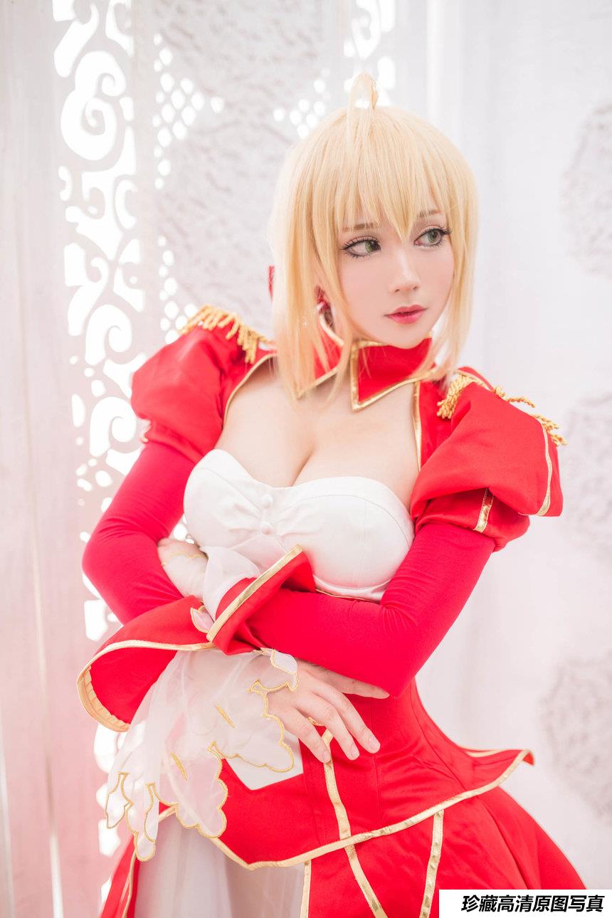 [Cosplay]千寻 玉藻前和尼禄 fate cosplay两套 [120P]-艺库