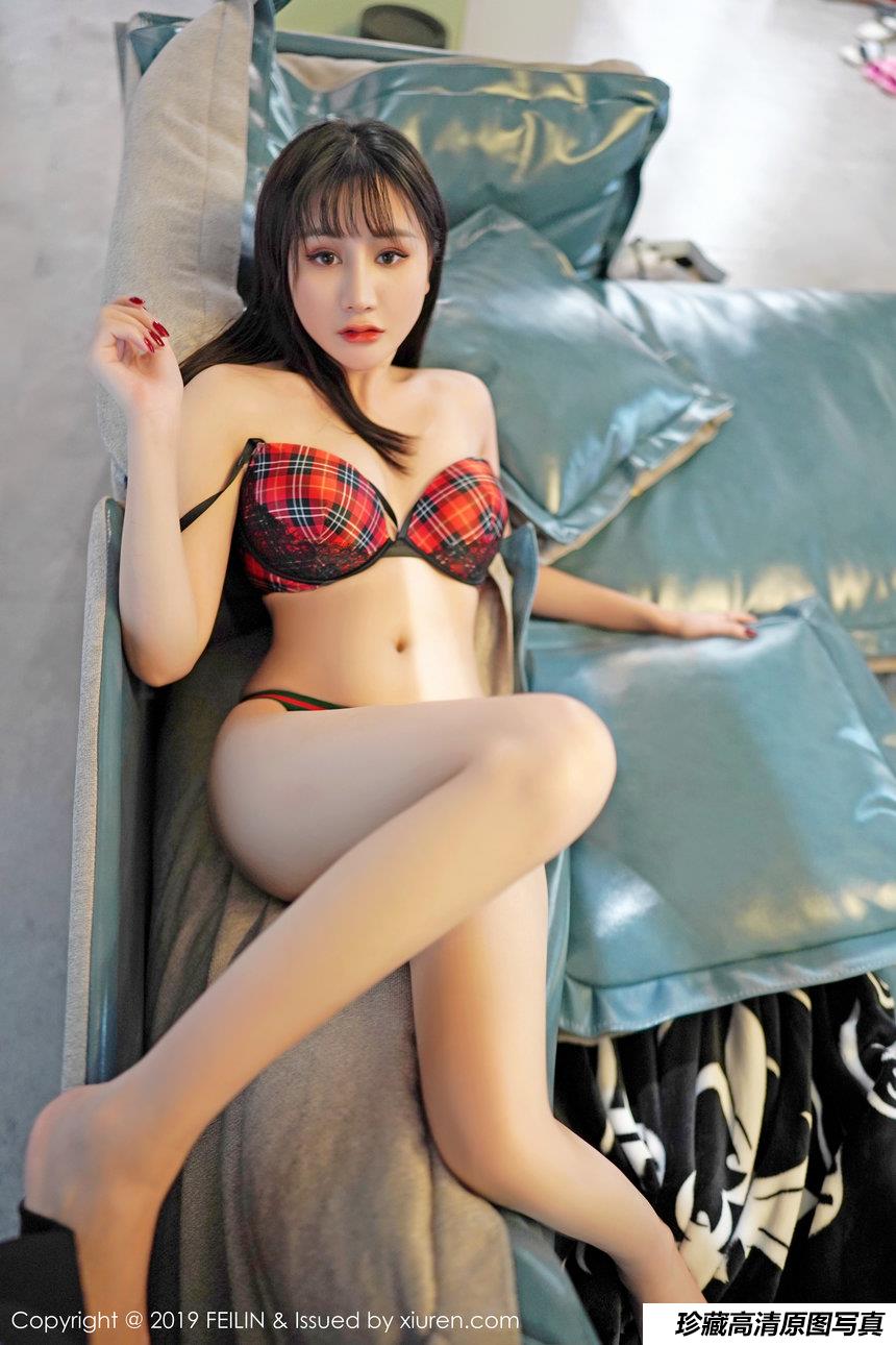 [FEILIN嗲囡囡] 2019.09.05 VOL.205 Celina青妍 [40+1P]-绅士图