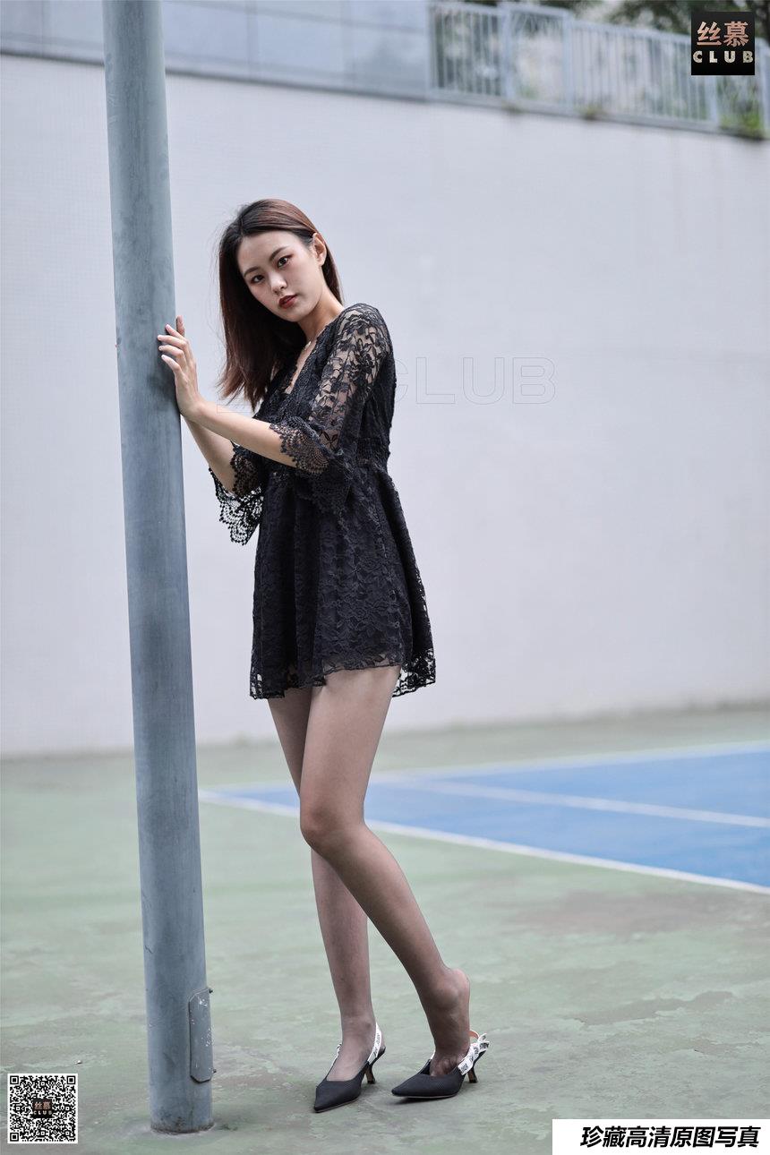 丝慕写真 SM066 天天一元 欣妹《网球场》