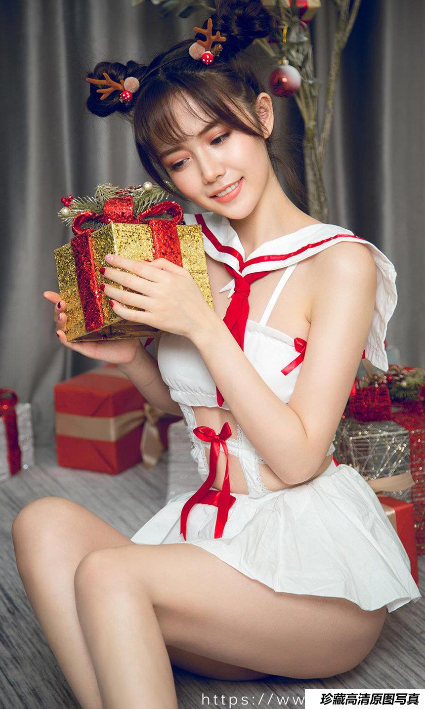 [Ugirls尤果网] 爱尤物 2019.12.24 No.1679 唐小糖 制服少女圣诞秀 [35P]