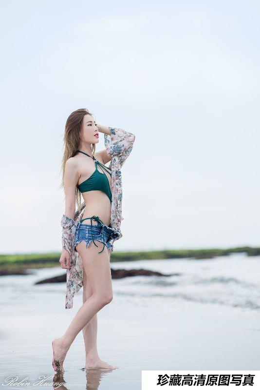 长腿美模 黄艾比(Abbie Huang) 浅水湾 [24P]-艺库