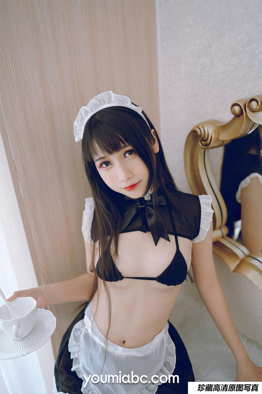 [YouMei尤美] 2021.03.31 呆猫女仆 呆猫[24+1P412M]