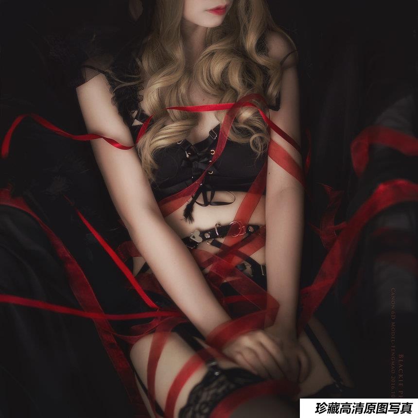 疯猫ss - 黑色玫瑰 [20P-27MB]
