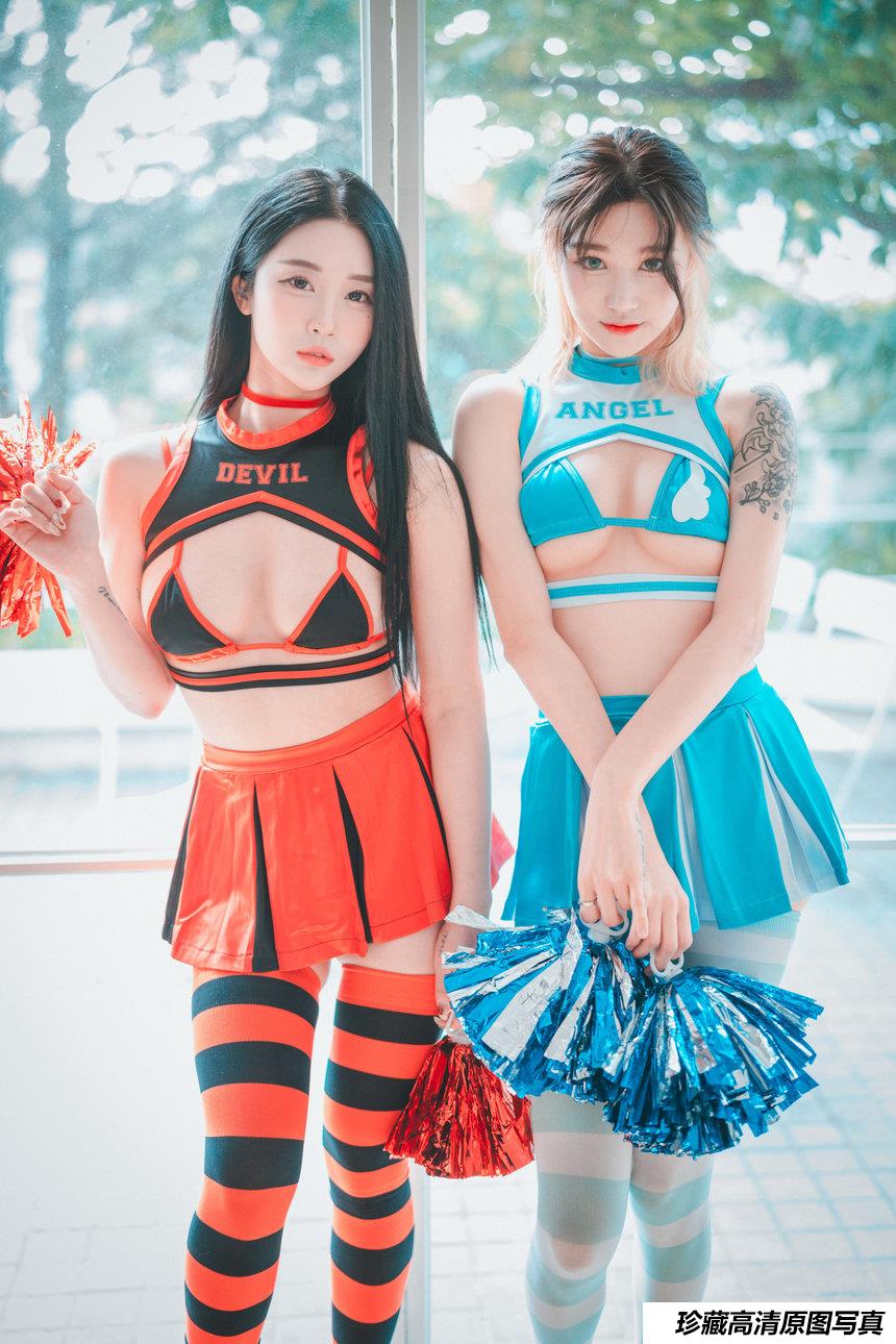 DJAWA Photo – Tae Ri  & Bomi  – “Devil 666 & Angel  [81P/1.4G]-艺库