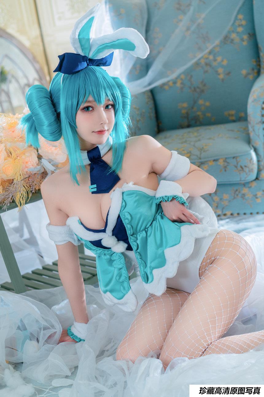 阿包也是兔娘 NO.021 - 白兔miku[28P／664MB]