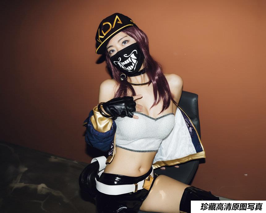 Mona  – Akali (KDA) – Moon Night Snap [32P-589MB]-绅士图