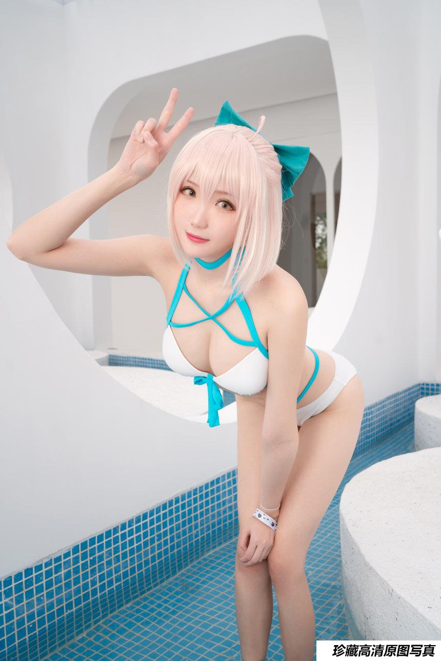 瓜希酱 NO.022 总司水着满破 [26P-115MB]