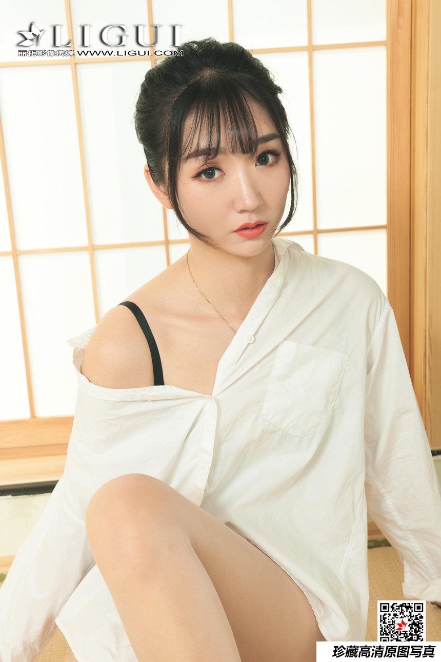 [Ligui丽柜] 2021.08.11 《香乳浸蝉丝》小涵 [83+1P-69M]