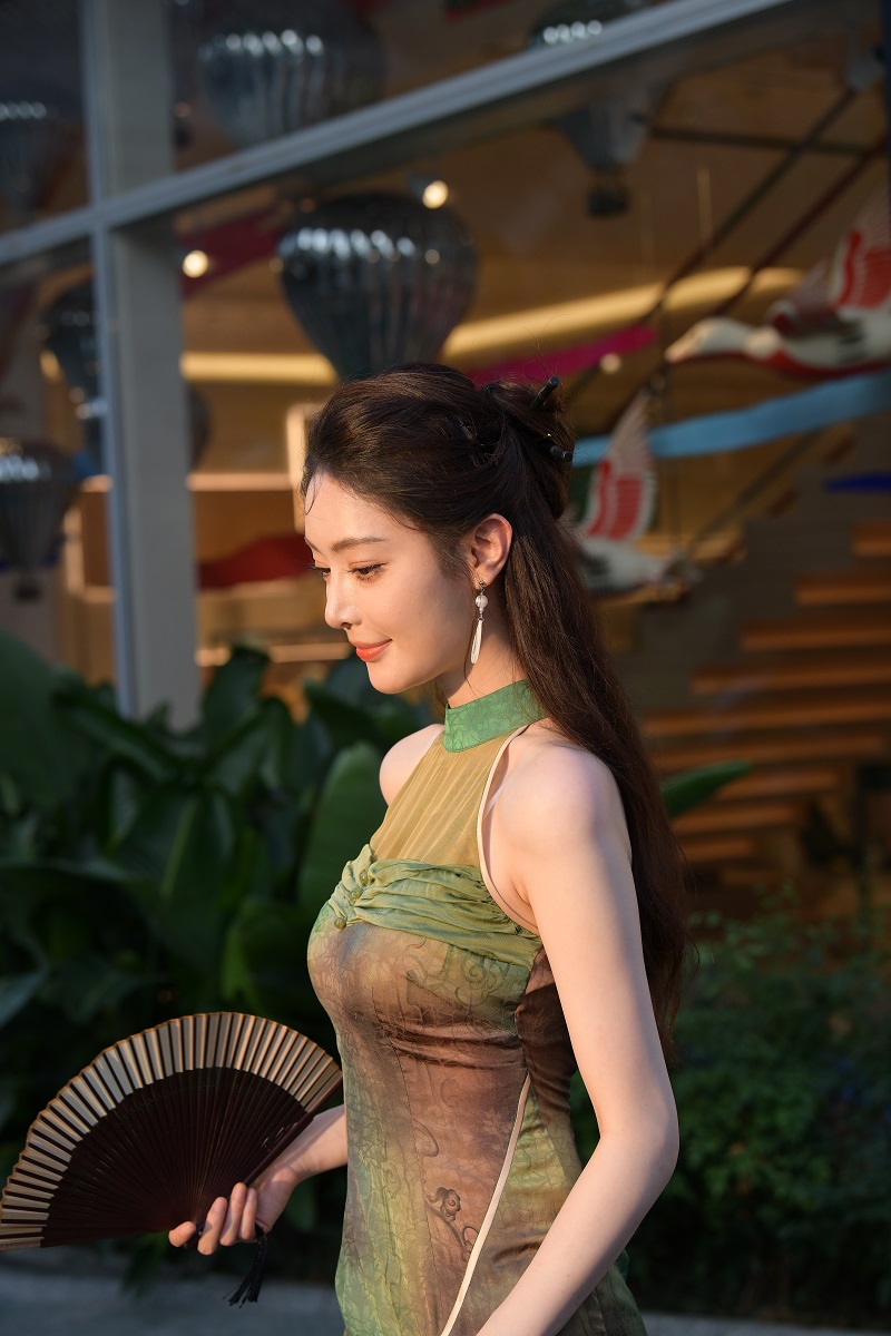 图片[3]-【街拍】魅力旗袍女神-艺库