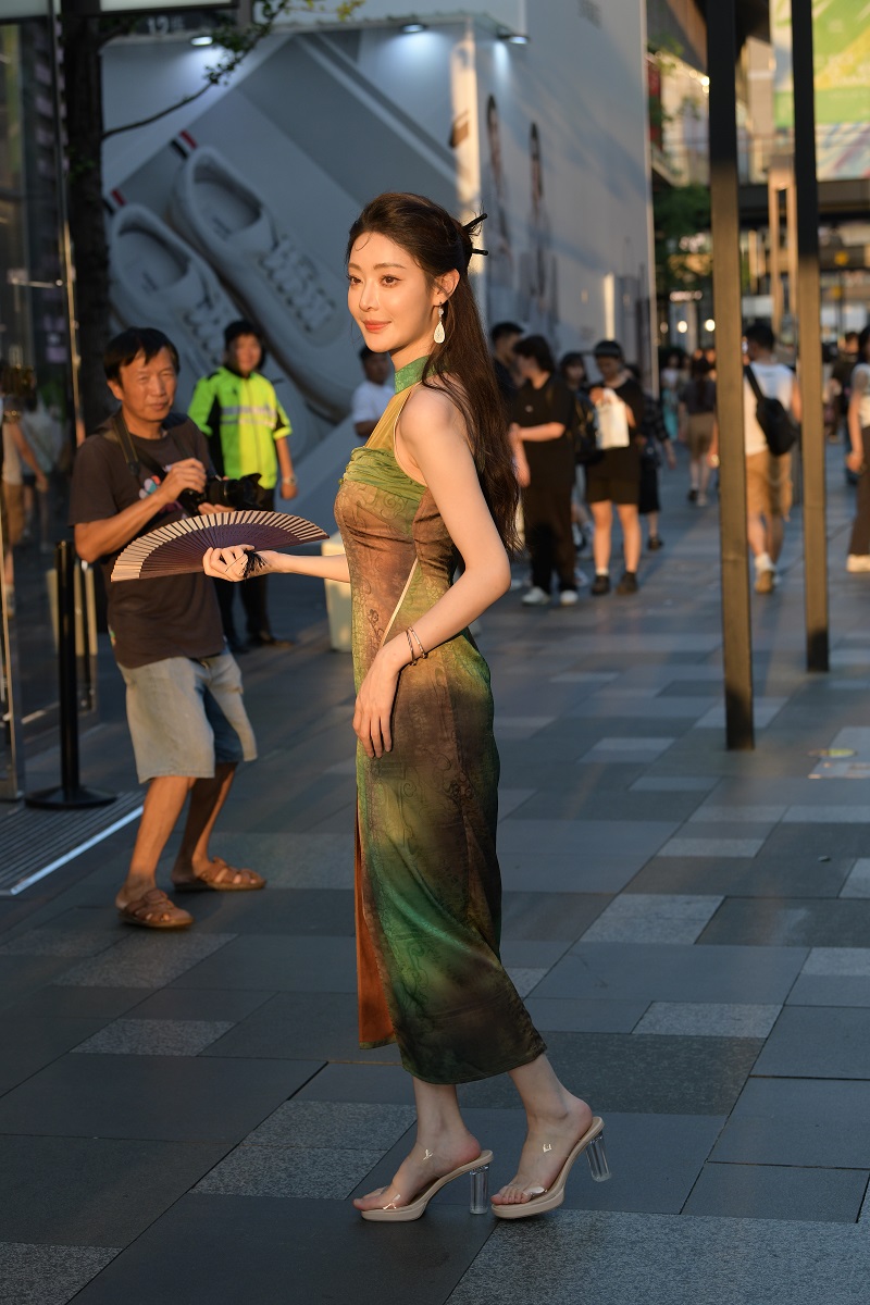 图片[5]-【街拍】魅力旗袍女神-艺库