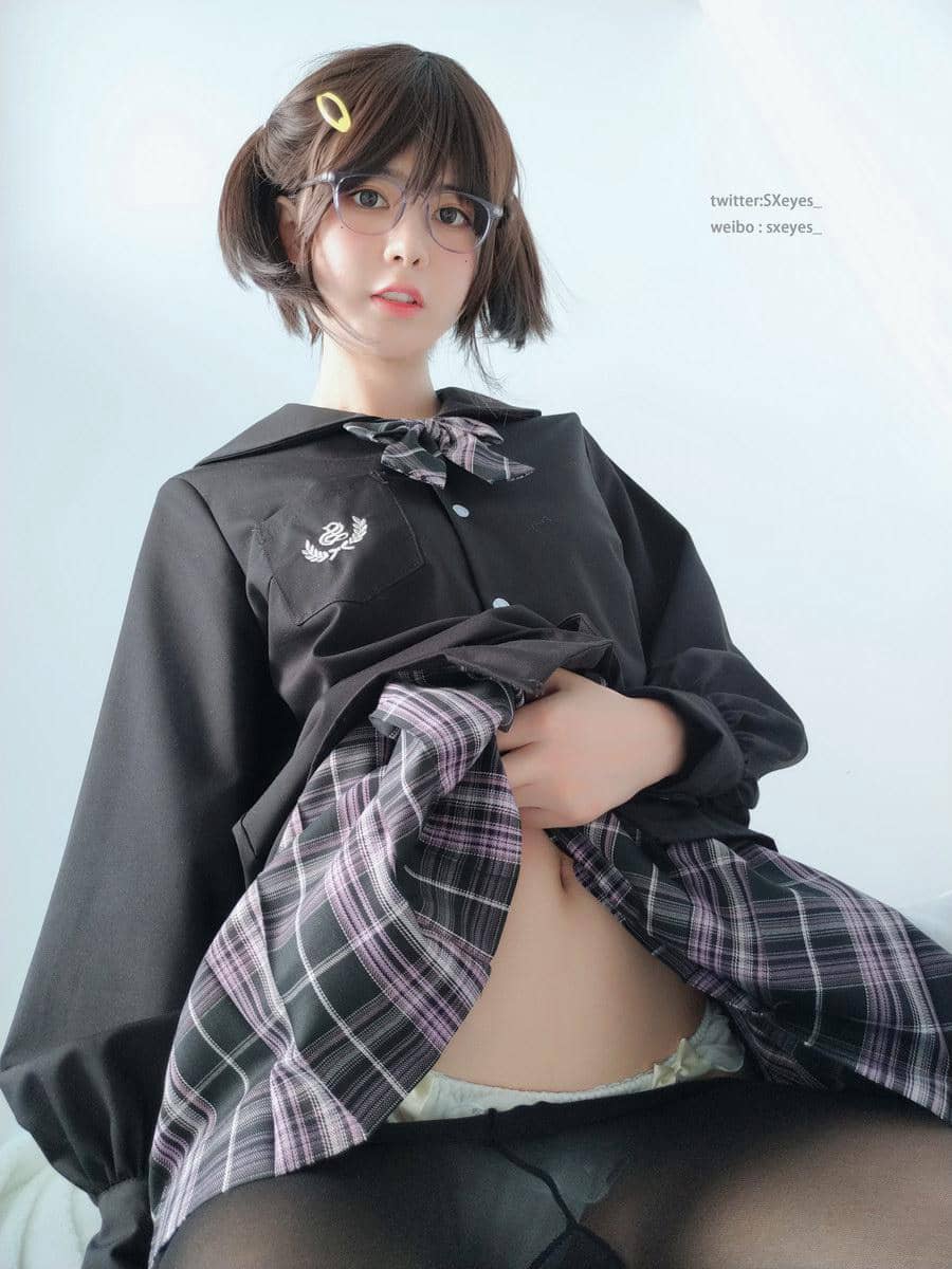 图片[4]-眼酱大魔王 NO.036 双马尾黑丝JK [22P117MB]-艺库