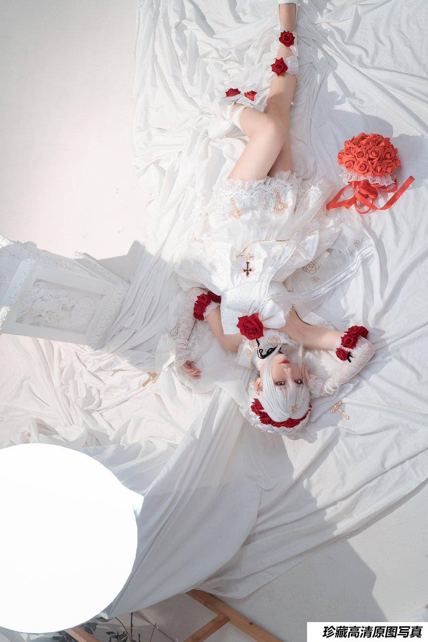 Coser面饼仙儿 – 德丽莎婚纱 [13P-90P]