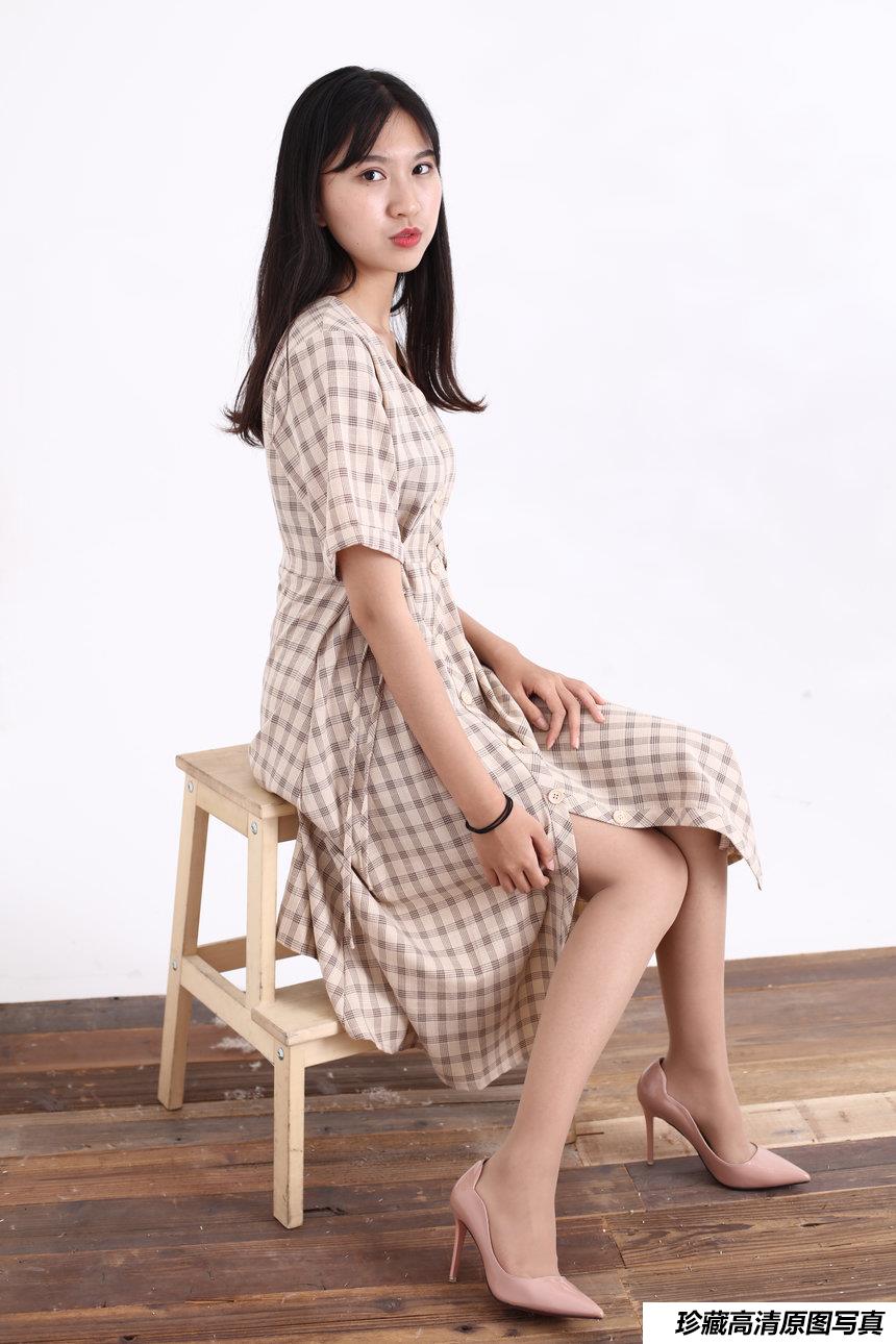 奈丝写真 NO.128 80年代的复古衬衫裙-小橙子 [41P+529M]