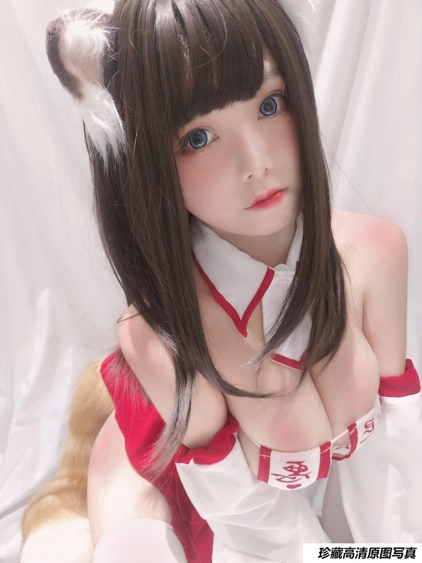 蜜汁猫裘 NO.030 巫女小狐狸 [22P-41.7MB]