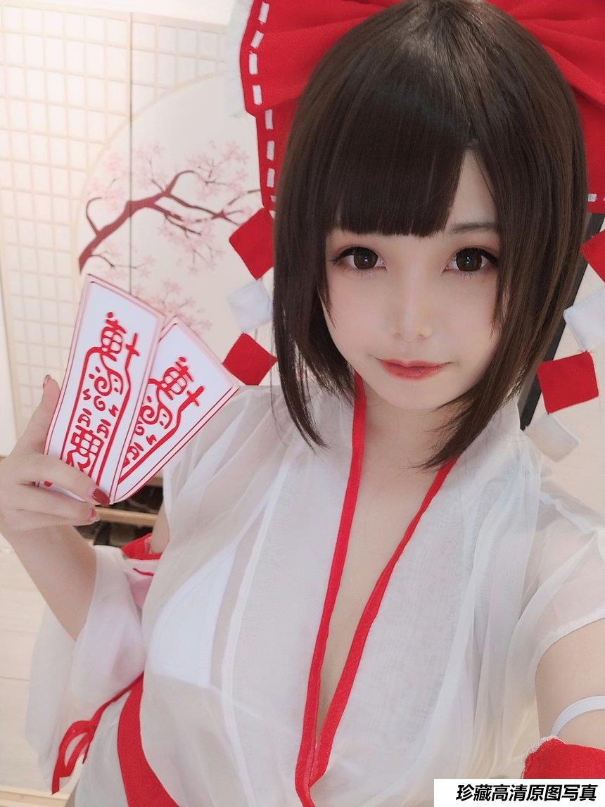 蜜汁猫裘 NO.045 巫女 [61P-702MB]