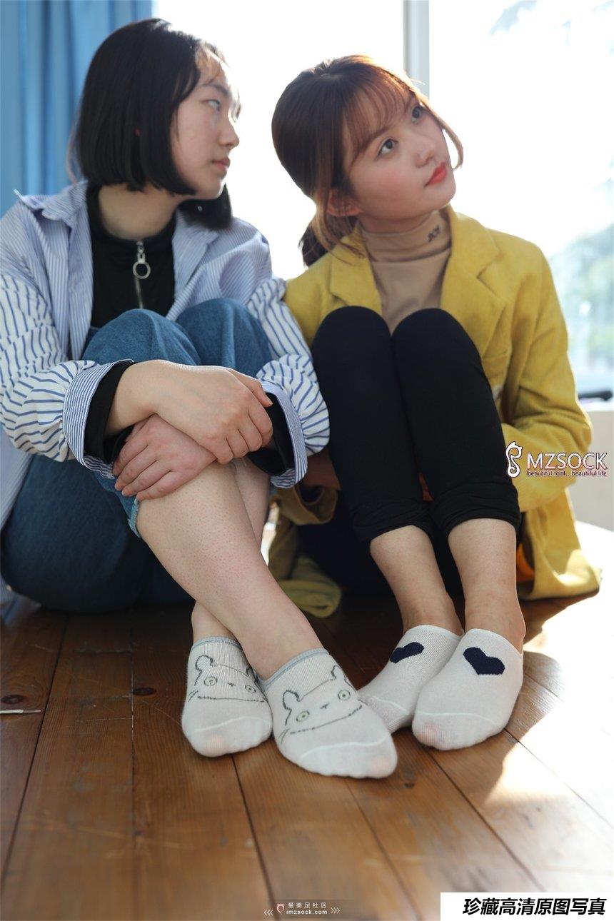 [MZSOCK]爱美足 NO.003 肖弧&佳妹[132P／311MB]