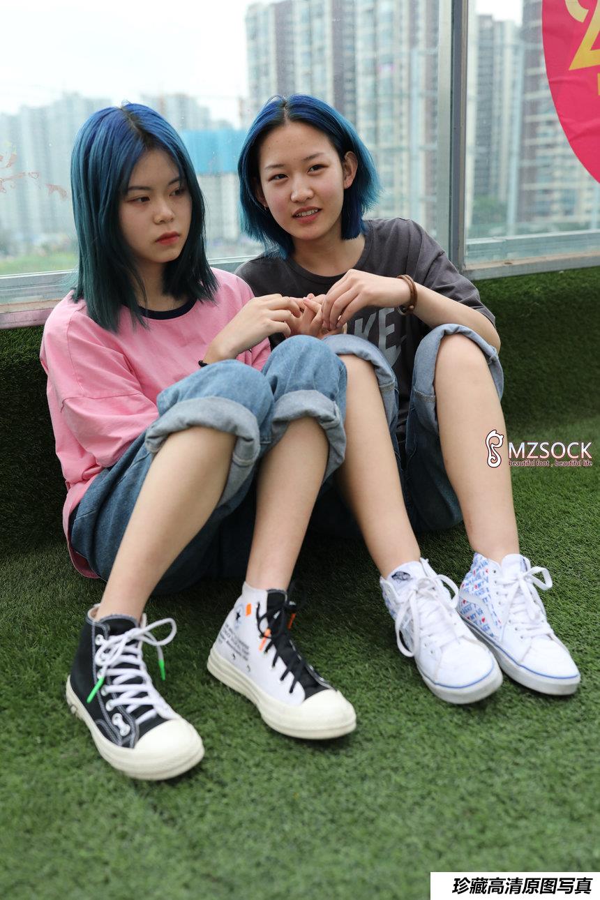 [MZSOCK]爱美足 NO.010 小珵&园子[114P／473MB]